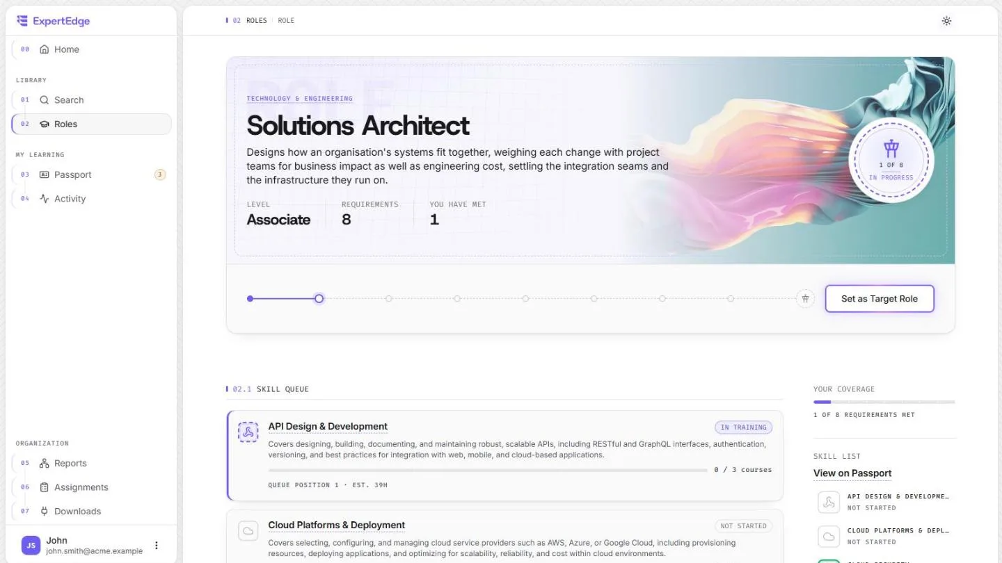 Work the queue: the ExpertEdge app